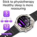 Miniatyrbild 7 av 11: INF Smartwatch: EKG, Sömnhjälp & Bluetooth-samtal