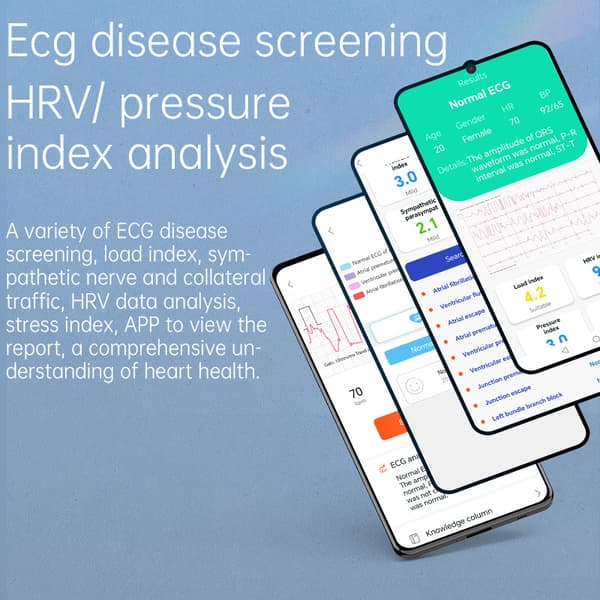INF Smartwatch: EKG, Sömnhjälp & Bluetooth-samtal