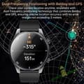 Miniatyrbillede 6 af 11: INF GPS Bluetooth Opkald Smartwatch - Sølv
