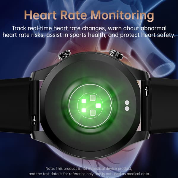INF GPS Bluetooth Opkald Smartwatch - Sølv