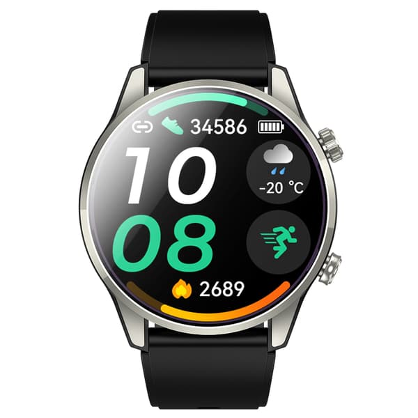 INF GPS Bluetooth Opkald Smartwatch - Sølv