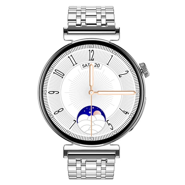 INF Smartwatch för kvinnor: EKG, Bluetooth-samtal & Musik