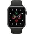 Miniatyrbild 2 av 2: Apple Watch Series 5 GPS 44 mm Space Grey aluminiumfodral - Svart band - M/L (2019) - Renoverad - Mycket bra skick- REFURBISHED