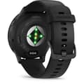 Miniatyrbillede 4 af 5: GPS Smartwatch - GARMIN - Venu 3 - WiFi - 35,4 mm (1,4) - Gråt stål, sort urkasse og sort silikonerem