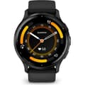 Miniatyrbillede 1 af 5: GPS Smartwatch - GARMIN - Venu 3 - WiFi - 35,4 mm (1,4) - Gråt stål, sort urkasse og sort silikonerem