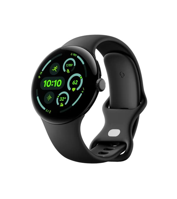 Google Pixel Watch 3 45mm Wifi -Obsidian/Svart