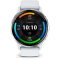 Miniatyrbillede 1 af 5: GPS Smartwatch - GARMIN - Venu 3 - WiFi - 35,4 mm - Sølvstål, Hvid Urkasse