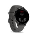Miniatyrbillede 3 af 5: GPS Smartwatch - GARMIN - Venu 3S - 30,4 mm (1,2) - Gråt stål, mørkegråt urkasse og mørkegrå silikonerem