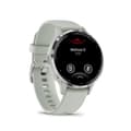Miniatyrbillede 3 af 5: GPS Smartwatch - GARMIN - Venu 3S - 30,4 mm (1,2) - Sølvfarvet stål, salviegrøn urkasse og salviegrøn silikonerem
