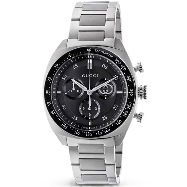 Herrklocka Gucci YA142316 Silvrig