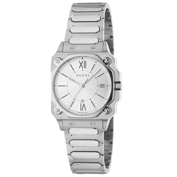 Damklocka Gucci YA166504 Silvrig