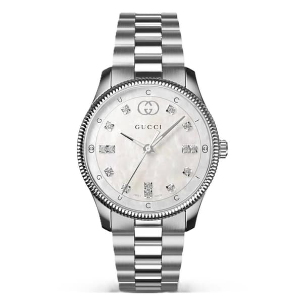 Damklocka Gucci YA1265064 Silvrig
