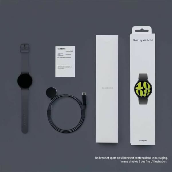 Smartklocka Samsung Svart Grafit 1,5" Ø 44 mm
