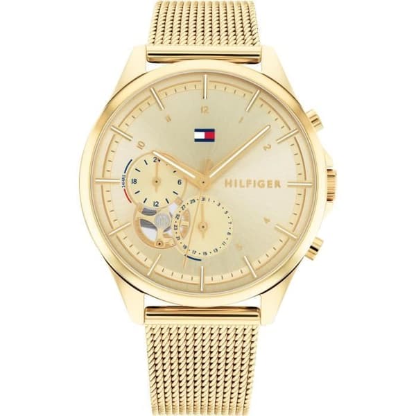 Klocka - Tommy Hilfiger - 1782417 - Kvarts - Rostfritt stål Guld - 38 mm
