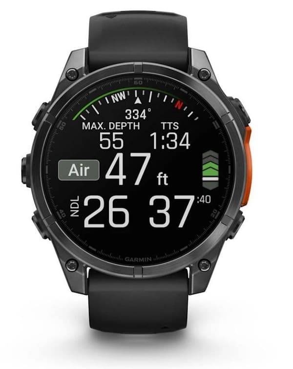 Smartwatch fenix 8/skifergrå 010-02905-00, Garmin