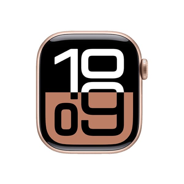 Apple Watch Series 10 Aluminum Rose Gold 46mm Starlight Sport Band Grade A Refurbished