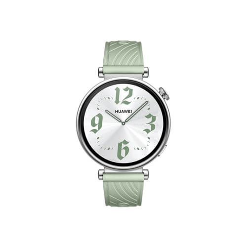 Huawei Watch GT 4 - rostfritt stål - smart klocka med rem - smaragdgrön - grön