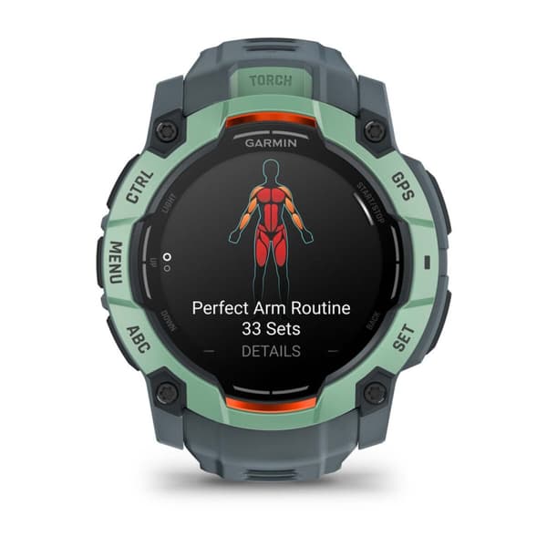 Miesten rannekellot GARMIN 010-03020-01 Musta Vihreä