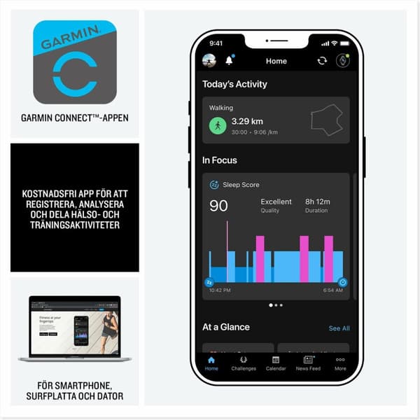Miesten rannekellot GARMIN 010-03020-01 Musta Vihreä