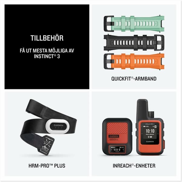 Miesten rannekellot GARMIN 010-03020-01 Musta Vihreä