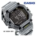 Miniatyrbild 6 av 6: Sportklocka - Casio - AE-1600H-8BV - Batteritid 10 år - Vattentålighet 100m - Digital
