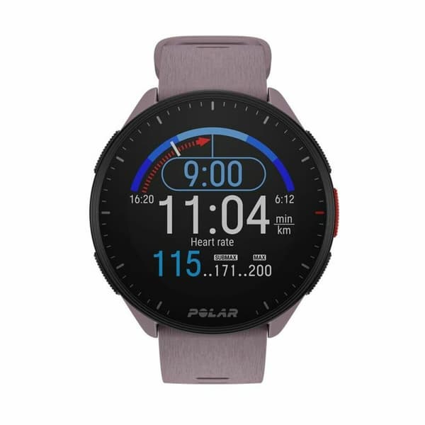 Smartwatch med stegräknare Running Polar Purpur 1,2"