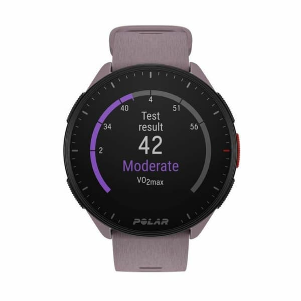 Smartwatch med stegräknare Running Polar Purpur 1,2"