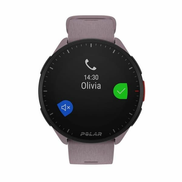 Smartwatch med stegräknare Running Polar Purpur 1,2"