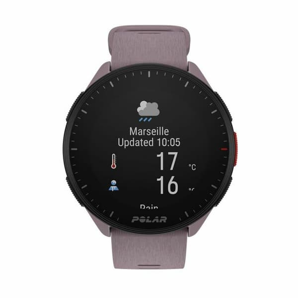 Smartwatch med stegräknare Running Polar Purpur 1,2"