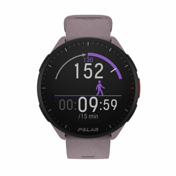 Smartwatch med stegräknare Running Polar Purpur 1,2"