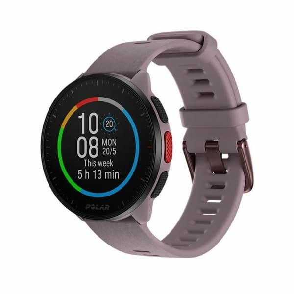 Smartwatch med stegräknare Running Polar Purpur 1,2"