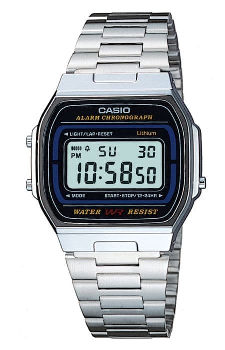 Casio Vintage Iconic Mixed Silver och Black Watch