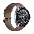 Miniatyrbild 3 av 5: Xiaomi Watch 2 Pro LTE stålsilver med brunt läderband