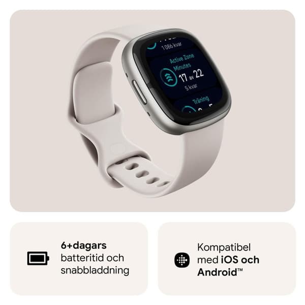 Smartwatch Google Sense 2 Hvid 1,58"