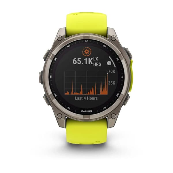 Älykello GARMIN 010-02906-21 Keltainen Grafiitinharmaa Titaani 1,3" 47 mm Ø 47 mm