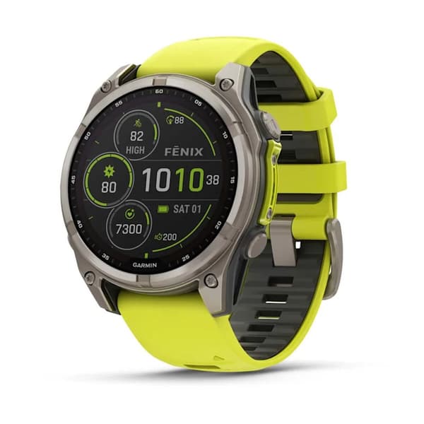 Älykello GARMIN 010-02906-21 Keltainen Grafiitinharmaa Titaani 1,3" 47 mm Ø 47 mm