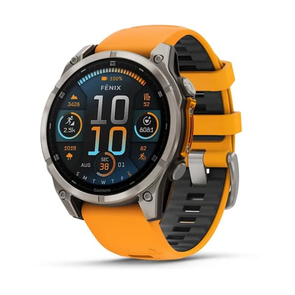 Älykello GARMIN 010-02904-11 Musta Oranssi Grafiitinharmaa 1,4" 47 mm Ø 46 mm Ø 47 mm