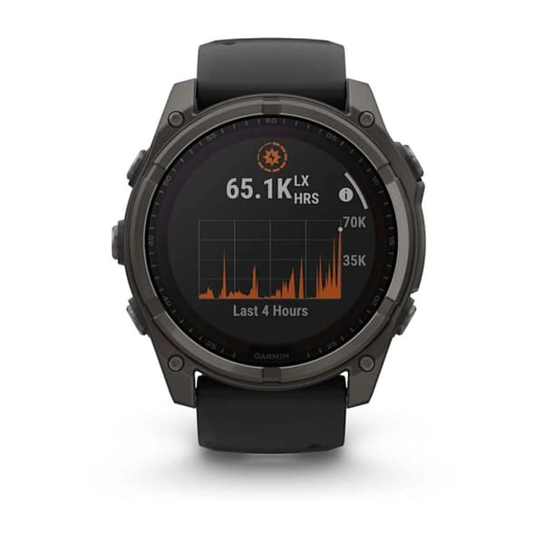Smartwatch GARMIN 010-02907-11 Sort Titanium 1,4" 51 mm Ø 50 mm