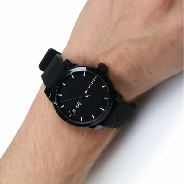 Herrklocka Tommy Hilfiger 1791382 Svart (Ø 41 mm)