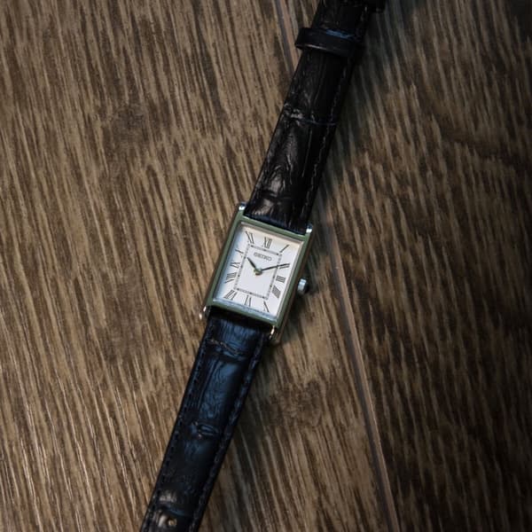 Herrklocka Seiko SWR053P1 Svart