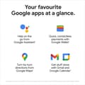 Miniatyrbild 8 av 11: Smartklocka Google Grå Silvrig 1,2" 1,6"