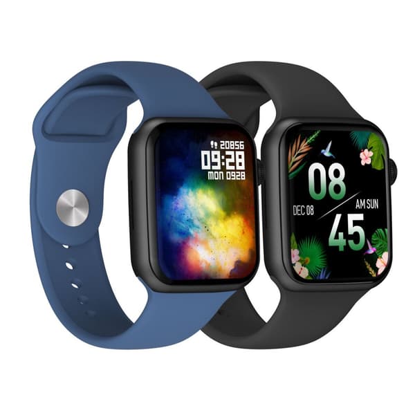 Smartwatch DCU COLORFUL 2 Blå Sort