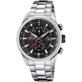 Miniatyrbillede 1 af 2: Herreur Festina F20694/6 Sort Sølvfarvet