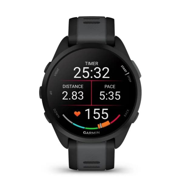 Smartwatch GARMIN 010-02863-20 Sort Sølvfarvet