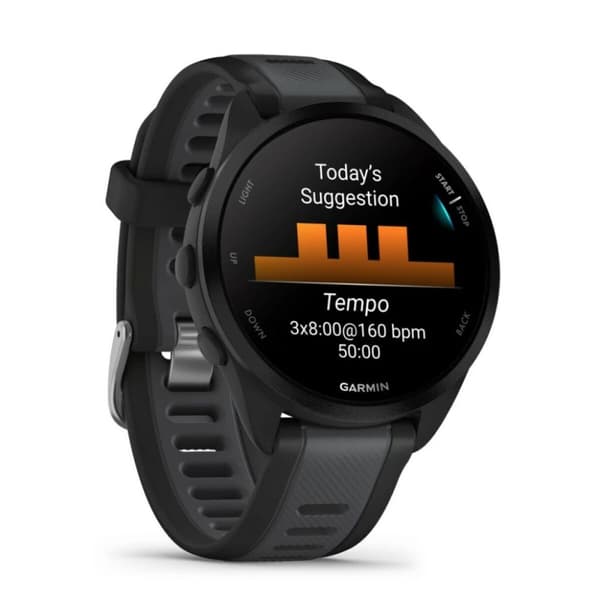 Smartwatch GARMIN 010-02863-20 Sort Sølvfarvet