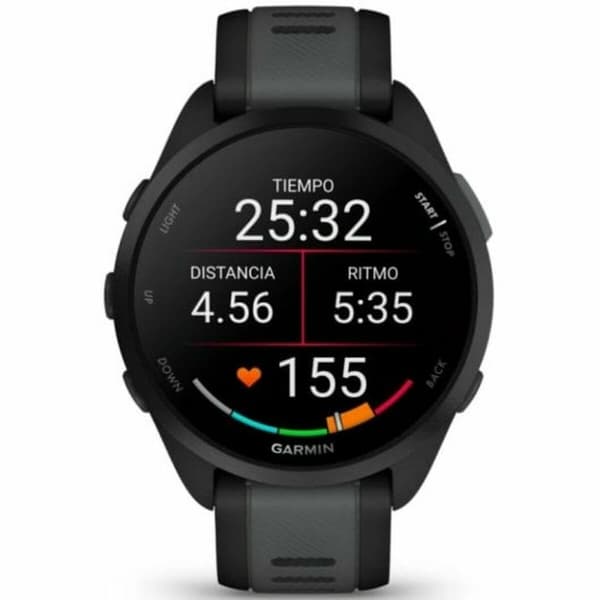 Smartwatch GARMIN 010-02863-20 Sort Sølvfarvet