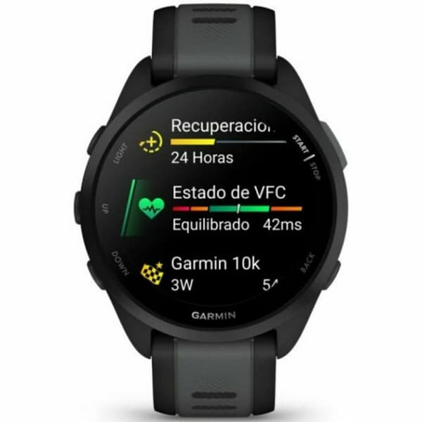 Smartwatch GARMIN 010-02863-20 Sort Sølvfarvet