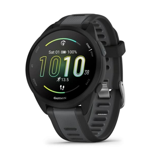 Smartwatch GARMIN 010-02863-20 Sort Sølvfarvet