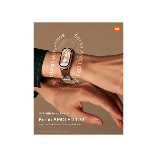 Xiaomi Smart Band 10 Silver - Smart klocka
