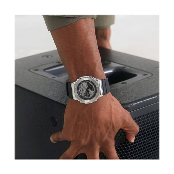 Miesten rannekellot Casio OAK METAL COVERED - STEEL (Ø 44,5 mm) (Ø 45 mm)